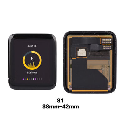 터치 스크린 LCD 디스플레이 디지털화 교체 시계 1 2 3 SE 울트라 38mm 41mm 42mm 44mm 45mm